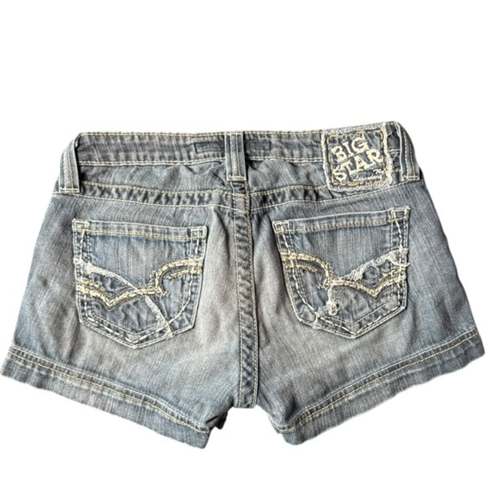 Y2K Big Star Maddie Mid Rise fit Denim shorts size 26